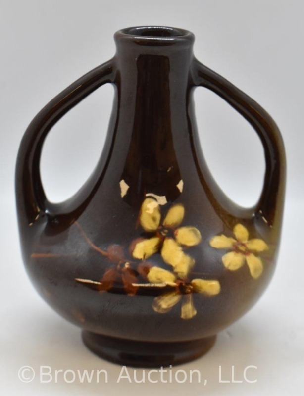 Roseville Rozane 4" double handled vase