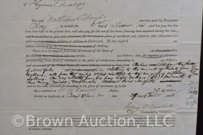 Civil War discharge certificate - 3