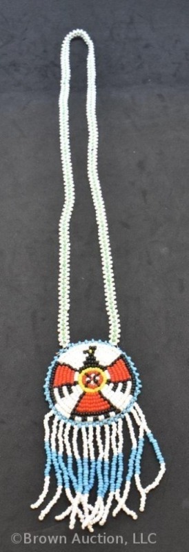 Native American beaded necklace