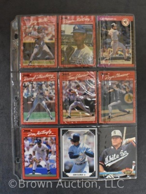 (99) Baseball Cards: 80's & 90's - 9