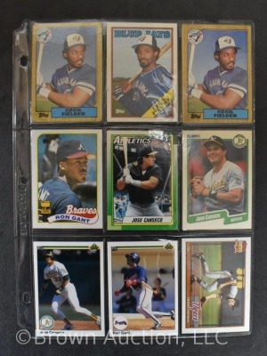 (99) Baseball Cards: 80's & 90's - 10