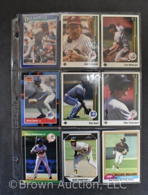 (99) Baseball Cards: 80's & 90's - 12