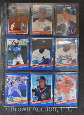 (99) Baseball Cards: 80's & 90's - 3