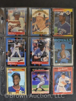 (99) Baseball Cards: 80's & 90's - 6