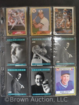 (99) Baseball Cards: 80's & 90's - 9