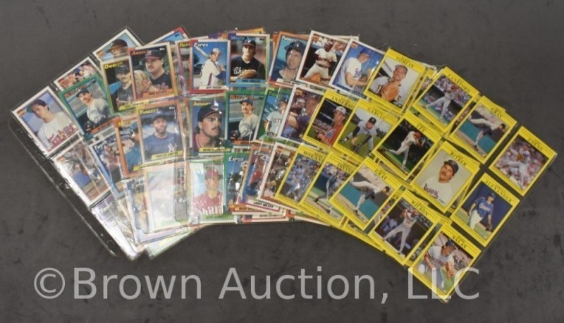 (99) Baseball Cards: 80's & 90's