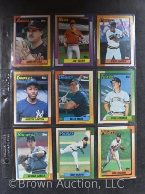 (99) Baseball Cards: 80's & 90's - 9