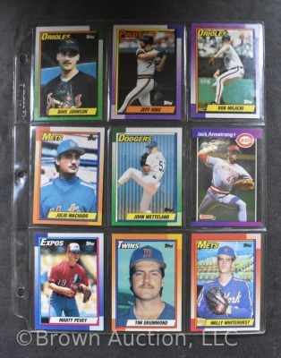 (99) Baseball Cards: 80's & 90's - 10