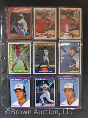 (99) Baseball Cards: 80's & 90's - 7