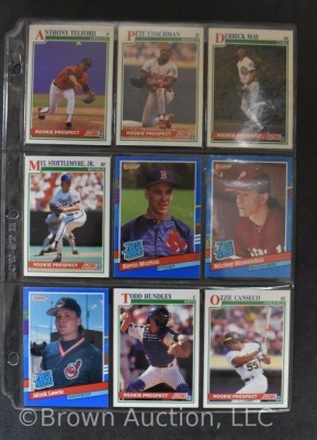 (99) Baseball Cards: 80's & 90's