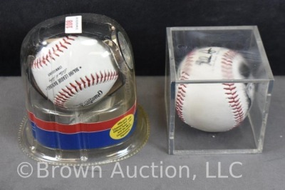 (3) Commemorative baseballs - 5