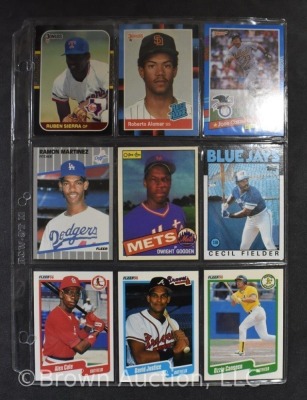 (99) Baseball Cards: 80's & 90's - 4