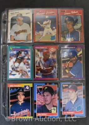 (99) Baseball Cards: 80's & 90's - 9