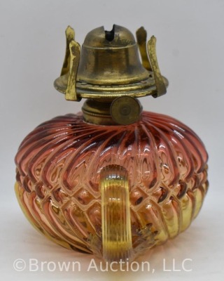 Amberina finger lamp - 2