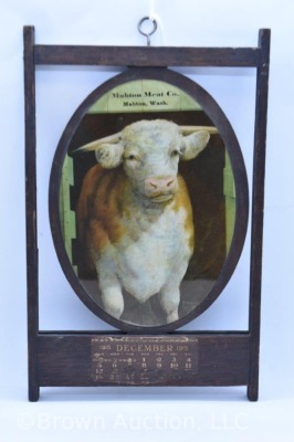 1915 advertising calendar, Mabton Meat Co., Mabton, Wash.