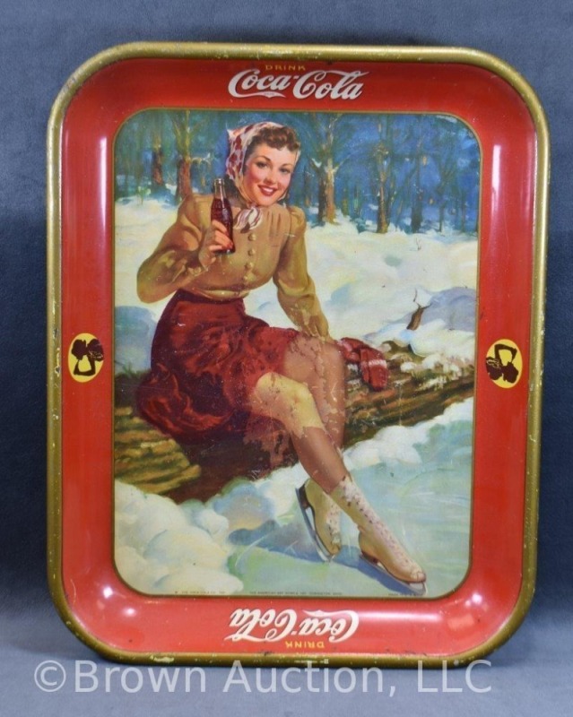 Coca-Cola 1941 Advertising serving tray