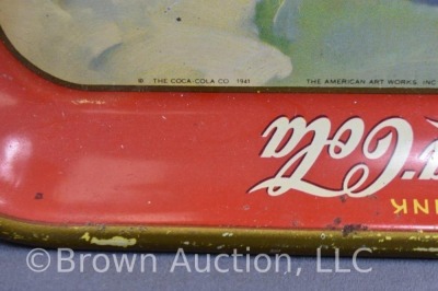 Coca-Cola 1941 Advertising serving tray - 6