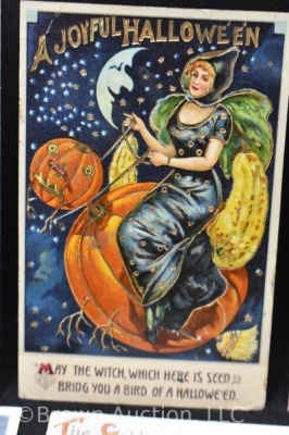 (32) Early 1900's Halloween post cards - 9