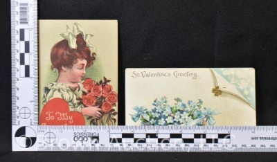 (21) Early 1900's Valentine post cards - 20