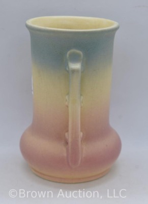 Hull Sueno 930/33 5" vase, pink/ cream/ blue - 2