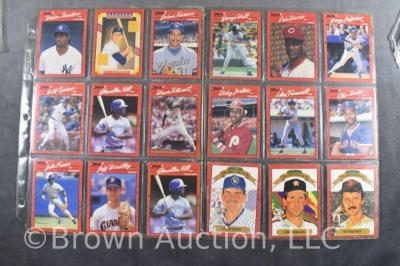 90+ 1990 Donruss baseball cards - 3