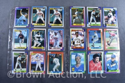 135+ 1990 Topps baseball cards - 5