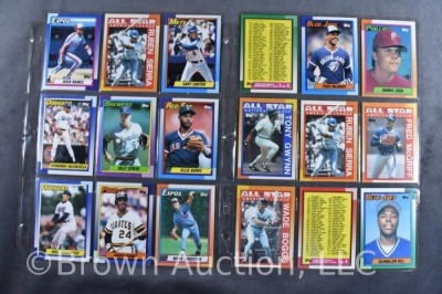 135+ 1990 Topps baseball cards - 6