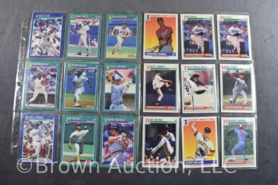 162+ 1991 Score baseball cards - 2