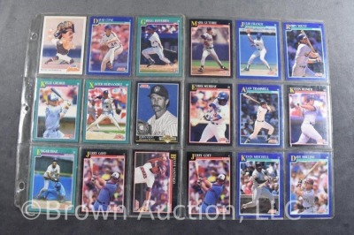 162+ 1991 Score baseball cards - 6