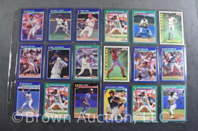 162+ 1991 Score baseball cards - 8