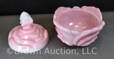 Fenton Rosaline covered dish - 6