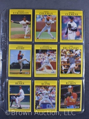 65+ 1991 Fleer baseball cards - 5