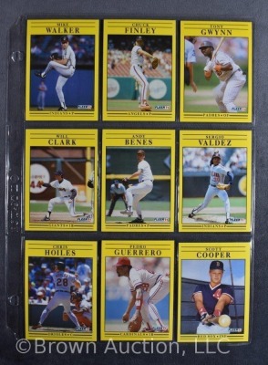 65+ 1991 Fleer baseball cards - 9