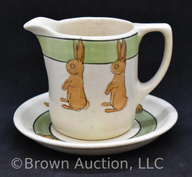 Roseville Juvenile Cup and Saucer