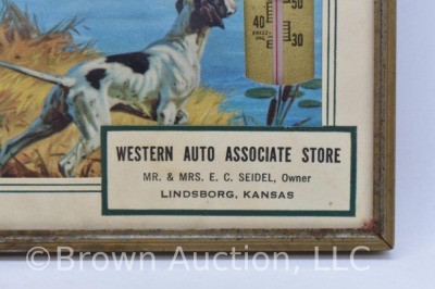 Advertising thermometer - Lindsborg, KS - 2