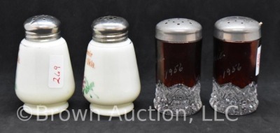 (2) Salt and pepper shaker sets - 2