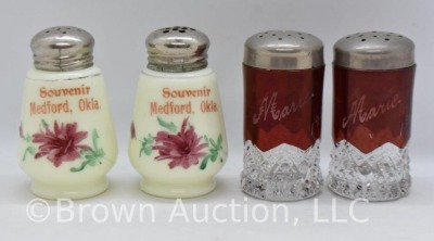 (2) Salt and pepper shaker sets - 8