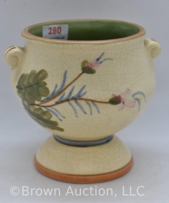 Weller Bonito 4" vase w/ flowers