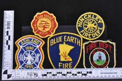 (5) Fire Dept. patches - 7