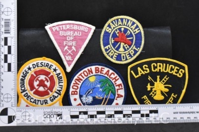 (5) Fire Dept. patches - 6