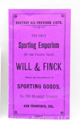 Reprint of Will and Finck Cuntlers catalog - 3