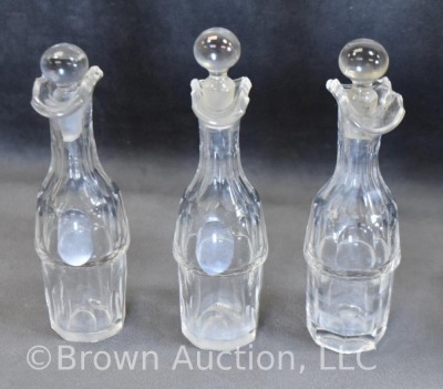 Unique Victorian 6 pc. castor set - matching bottles - 7