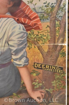 1906 advertising calendar - Deering Harvesters - 2