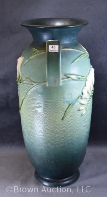 Roseville Freesia 128-15" vase, green - 4