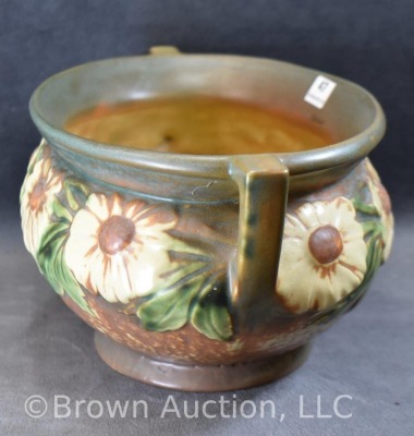 Roseville Dahlrose 179-8" console bowl - 2