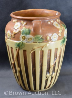 Roseville Cherry Blossom 623-7" vase, brown - 4