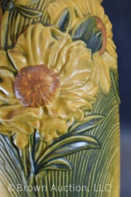 Roseville Peony 67-12" , vase, yellow - 5