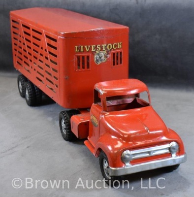 1954-57 Tonka Livestock truck and trailer - 2