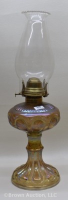 Imperial Carnival Zipper Loop kerosene lamp, irid. marigold - 2