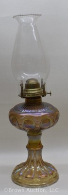 Imperial Carnival Zipper Loop kerosene lamp, irid. marigold - 3